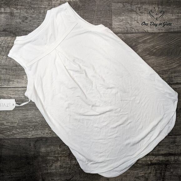 Stylus Crew Neck Sleeveless Tank Top Size XS - Picture 4 of 4